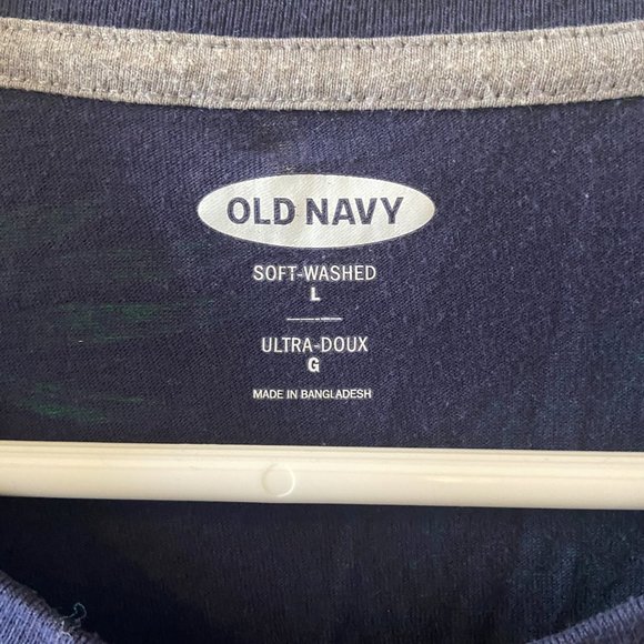 Old Navy Tropical Print T (L) - Picture 2 of 3